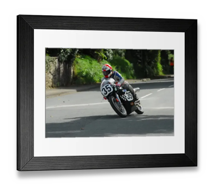 Framed Print : David Webber (Seeley 7R) 2012 Classic 350 MGP Framed Print : David Webber (Seeley 7R) 2012 Classic 350 MGP