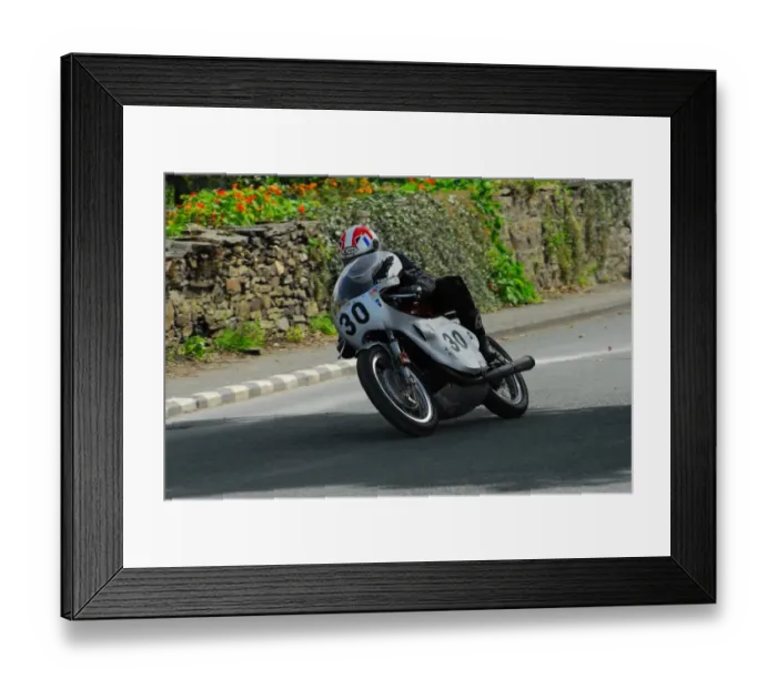 Framed Print : Bruno Leroy (Honda) 2012 Classic 350 MGP Framed Print : Bruno Leroy (Honda) 2012 Classic 350 MGP