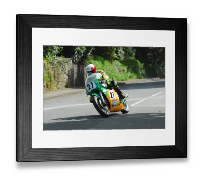 Framed Print : Alex Sinclair (Honda) 2012 Classic 350 MGP Framed Print : Alex Sinclair (Honda) 2012 Classic 350 MGP