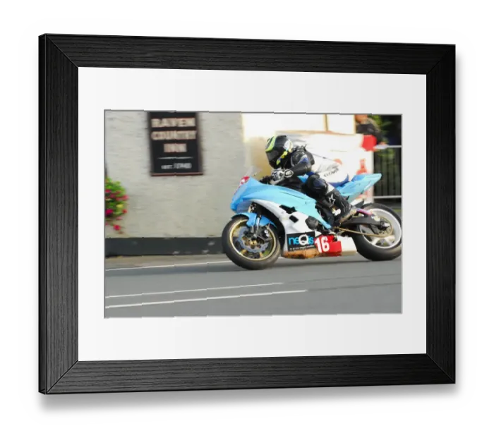 Framed Print : John Atken (Yamaha) 2012 Newcomers MGP Framed Print : John Atken (Yamaha) 2012 Newcomers MGP