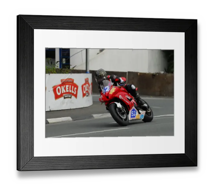 Framed Print : Tony Wilson (Yamaha) 2012 Junior MGP Framed Print : Tony Wilson (Yamaha) 2012 Junior MGP