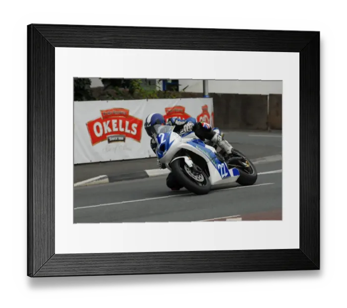 Framed Print : Jonathan Woodward (Triumph) 2012 Junior MGP Framed Print : Jonathan Woodward (Triumph) 2012 Junior MGP