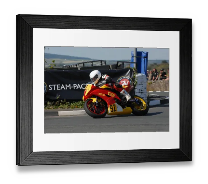 Framed Print : Billy Smith (Yamaha) 2011 Southern 100