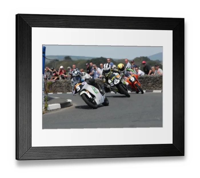 Framed Print : Chris Palmer (Honda) and William Dunlop (Honda) and Ian Lougher (Honda) 2011 Southern 100 Framed Print : Chris Palmer (Honda) and William Dunlop (Honda) and Ian Lougher (Honda) 2011 Southern 100