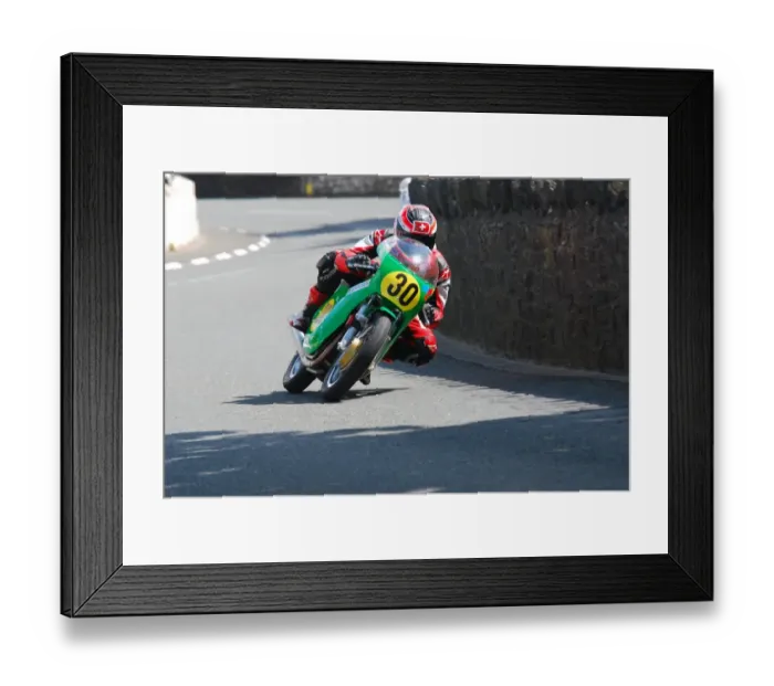 Framed Print : Peter Sommer (Paton) 2011 Pre TT Classic Framed Print : Peter Sommer (Paton) 2011 Pre TT Classic