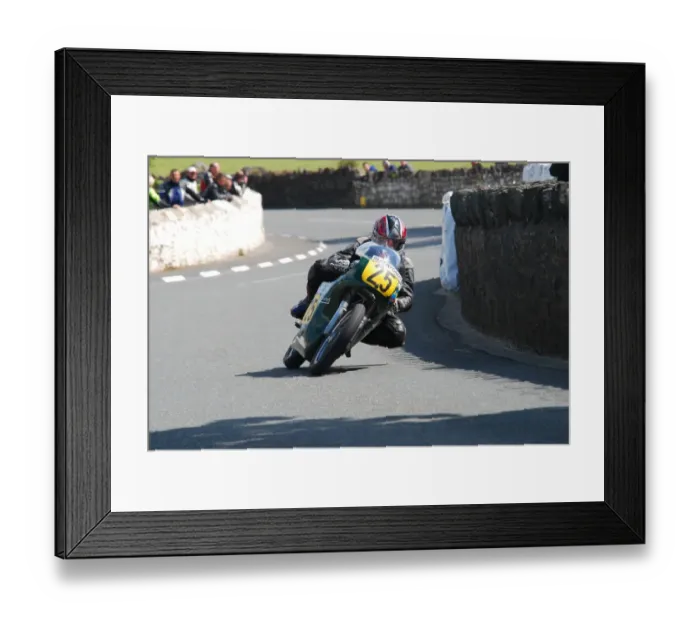 Framed Print : Bob Owen (Seeley G50) 2011 Pre TT Classic Framed Print : Bob Owen (Seeley G50) 2011 Pre TT Classic