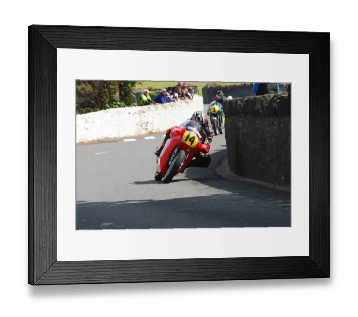 Framed Print : Jamie Coward (Honda) 2011 Pre TT Classic Framed Print : Jamie Coward (Honda) 2011 Pre TT Classic