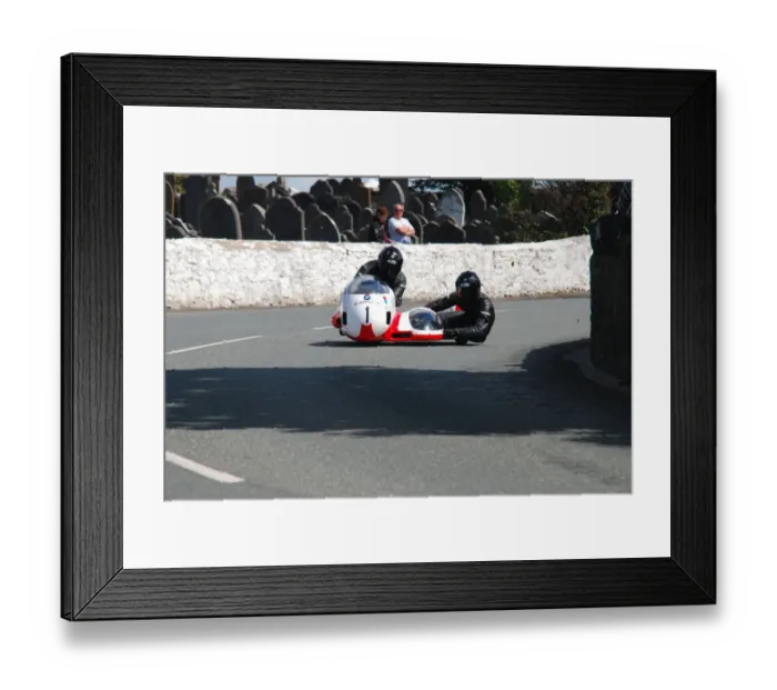Framed Print : Vince Biggs & Phil Biggs (Busch BMW) 2011 Pre TT Classic Framed Print : Vince Biggs & Phil Biggs (Busch BMW) 2011 Pre TT Classic