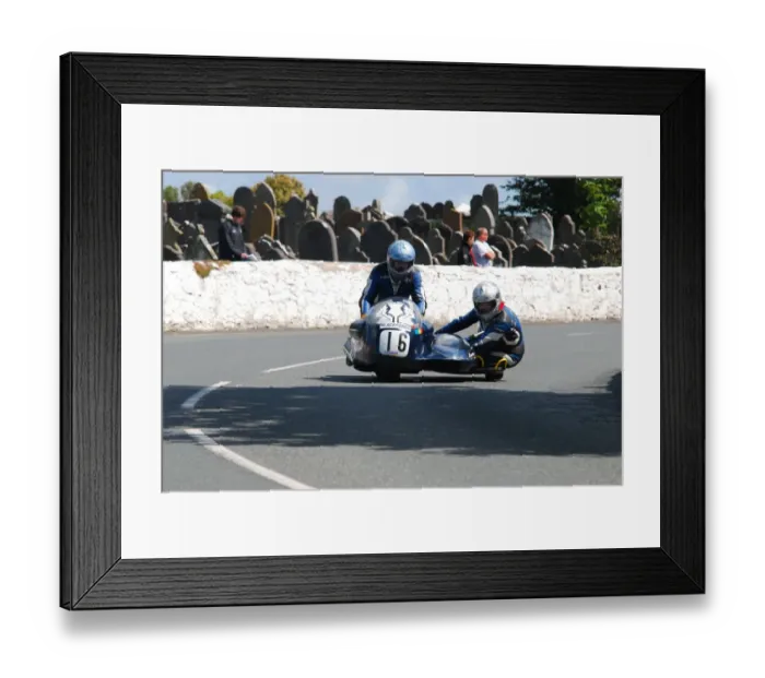 Framed Print : Charlie Cope & Louise Nichol (Windle Imp) 2011 Pre TT Classic Framed Print : Charlie Cope & Louise Nichol (Windle Imp) 2011 Pre TT Classic