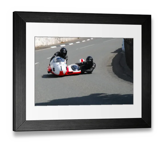 Framed Print : Vince Biggs & Phil Biggs (Busch BMW) 2011 Pre TT Classic Framed Print : Vince Biggs & Phil Biggs (Busch BMW) 2011 Pre TT Classic