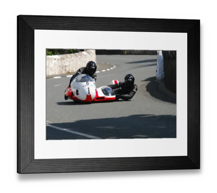 Framed Print : Vince Biggs & Phil Biggs (Busch BMW) 2011 Pre TT Classic Framed Print : Vince Biggs & Phil Biggs (Busch BMW) 2011 Pre TT Classic