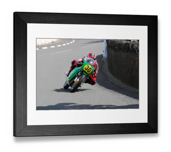 Framed Print : Peter Sommer (Paton) 2011 Pre TT Classic Framed Print : Peter Sommer (Paton) 2011 Pre TT Classic