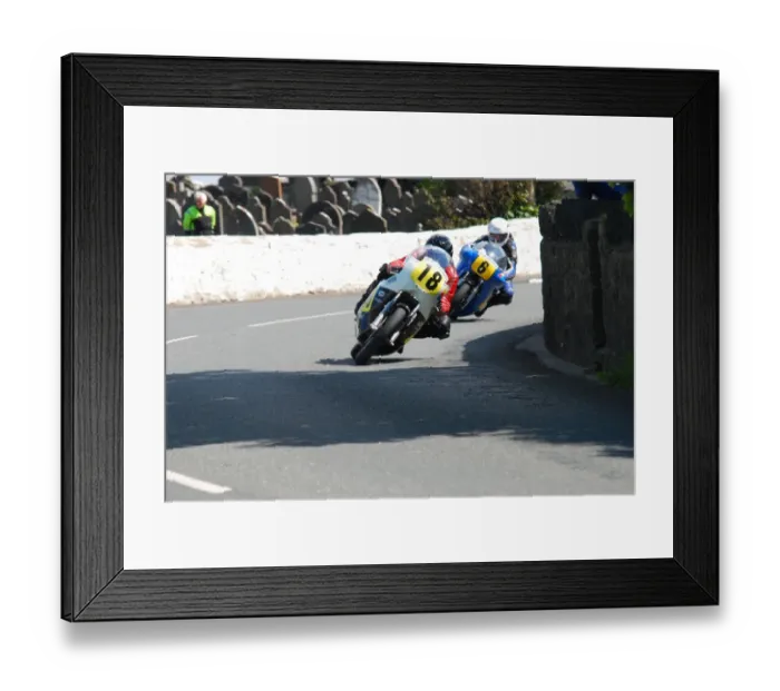 Framed Print : Stuart Garton (Seeley Goldstar) 2011 Pre TT Classic Framed Print : Stuart Garton (Seeley Goldstar) 2011 Pre TT Classic