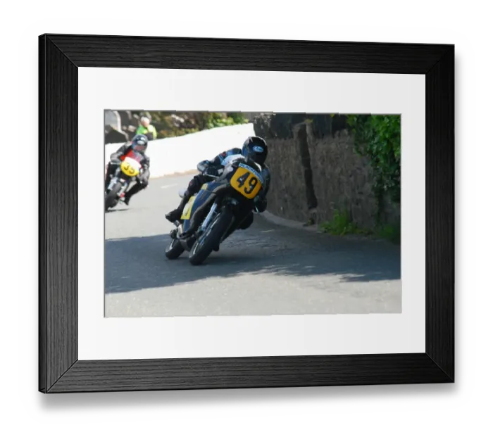 Framed Print : Edward Poole (Norton) 2011 Pre TT Classic Framed Print : Edward Poole (Norton) 2011 Pre TT Classic