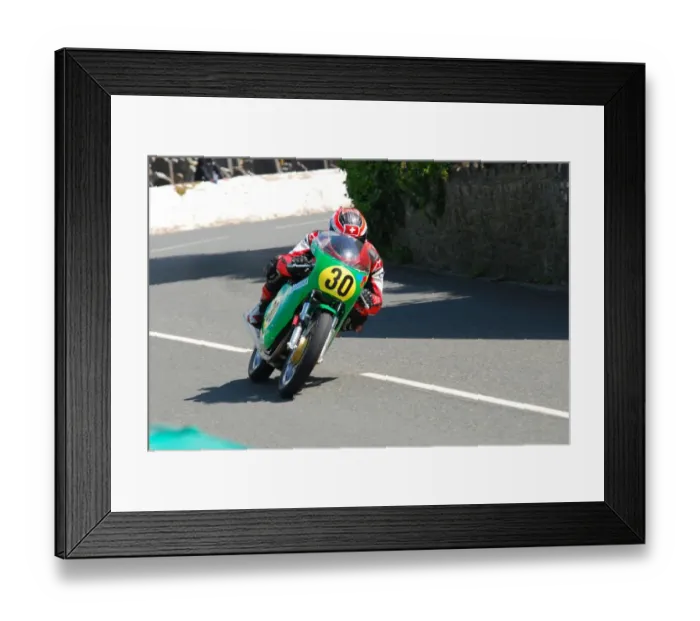 Framed Print : Peter Sommer (Paton) 2011 Pre TT Classic Framed Print : Peter Sommer (Paton) 2011 Pre TT Classic