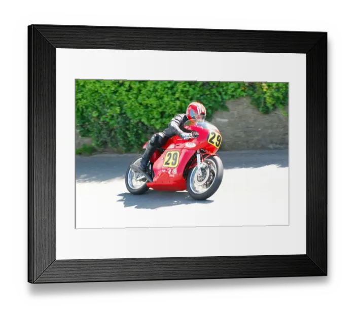 Framed Print : Henry Bell (Honda) 2011 Pre TT Classic Framed Print : Henry Bell (Honda) 2011 Pre TT Classic