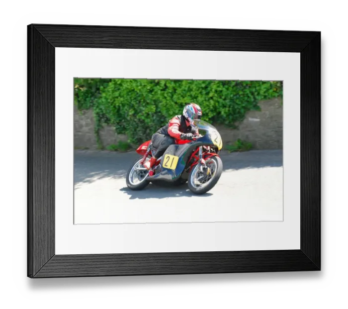 Framed Print : Arthur Browning (Seeley Matchless) 2011 Pre TT Classic Framed Print : Arthur Browning (Seeley Matchless) 2011 Pre TT Classic