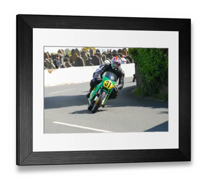 Framed Print : Peter Sommer (Paton) 2011 Pre TT Classic Framed Print : Peter Sommer (Paton) 2011 Pre TT Classic