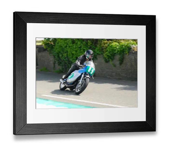 Framed Print : Danny Pullen (Suzuki) 2011 Pre TT Classic Framed Print : Danny Pullen (Suzuki) 2011 Pre TT Classic