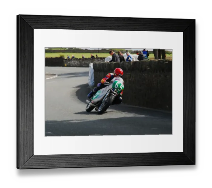 Framed Print : Peter Wakefield (Suzuki) 2011 Pre TT Classic Framed Print : Peter Wakefield (Suzuki) 2011 Pre TT Classic