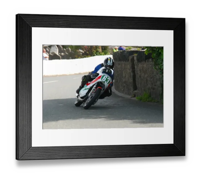 Framed Print : Dave Edwards (Yamaha) 2011 Pre TT Classic Framed Print : Dave Edwards (Yamaha) 2011 Pre TT Classic