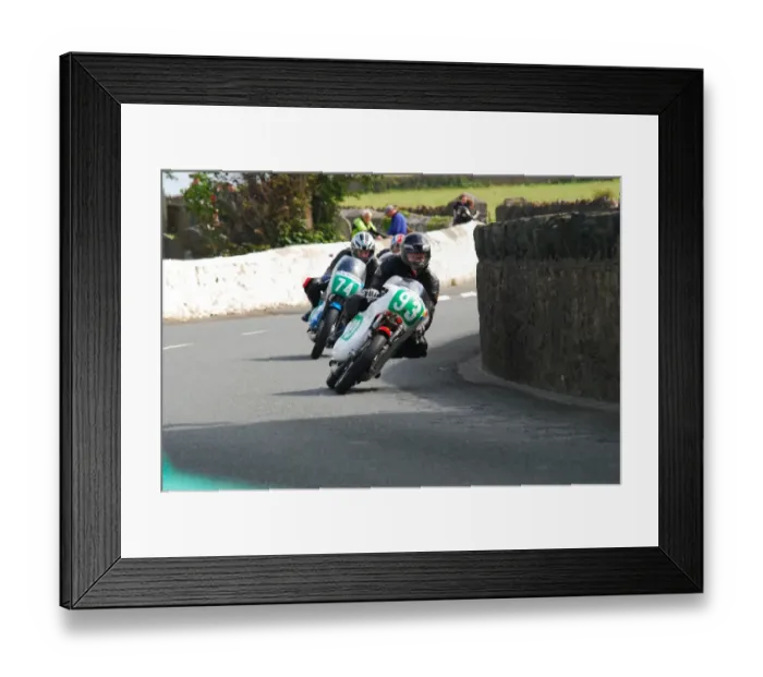 Framed Print : Bob Simmons (Suzuki) 2011 Pre TT Classic Framed Print : Bob Simmons (Suzuki) 2011 Pre TT Classic