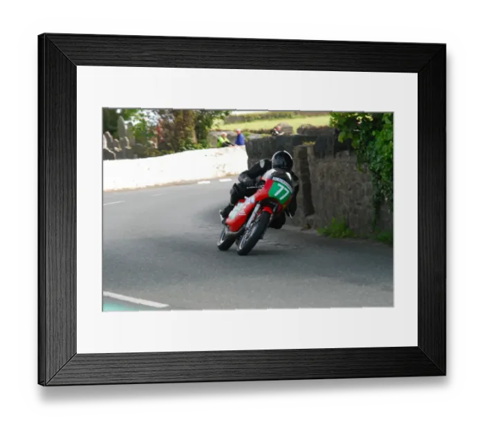 Framed Print : Paul Johnson (Suzuki) 2011 Pre TT Classic Framed Print : Paul Johnson (Suzuki) 2011 Pre TT Classic