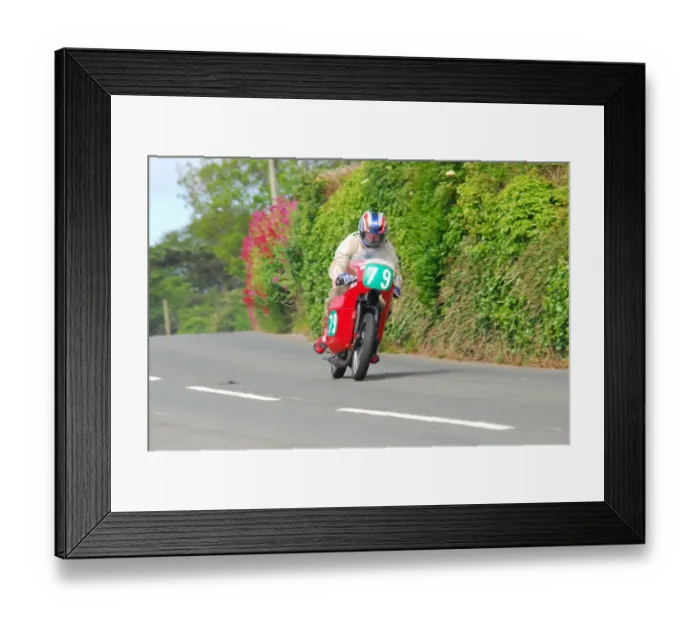 Framed Print : John Foy (Ariel) 2011 Pre TT Classic Framed Print : John Foy (Ariel) 2011 Pre TT Classic