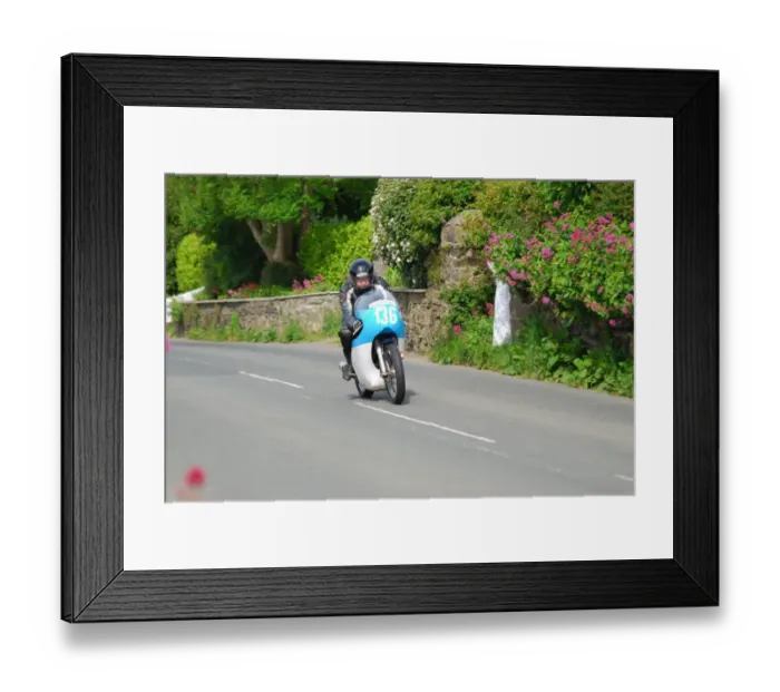 Framed Print : Nick Penny (BSA) 2011 Pre TT Classic Framed Print : Nick Penny (BSA) 2011 Pre TT Classic