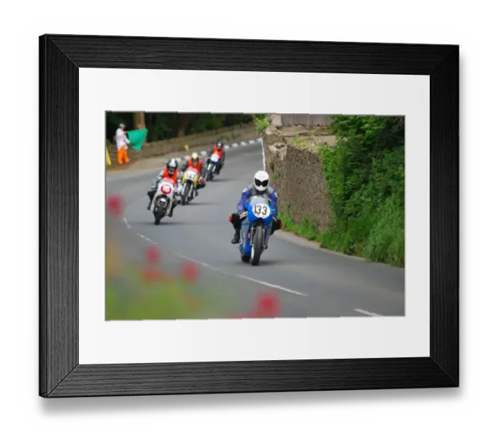Framed Print : Darran Creer (Nourish Weslake) 2011 Pre TT Classic Framed Print : Darran Creer (Nourish Weslake) 2011 Pre TT Classic