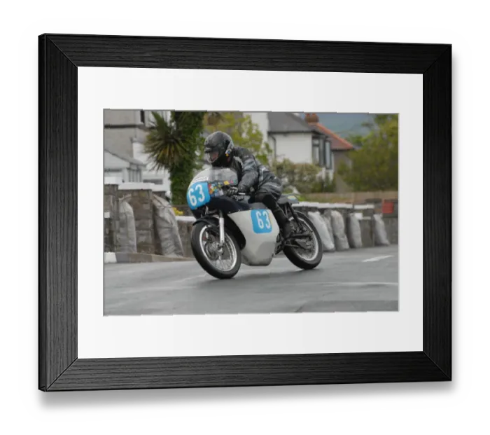 Framed Print : Nick Penny (Seeley 7R) 2007 Pre TT Classic Framed Print : Nick Penny (Seeley 7R) 2007 Pre TT Classic