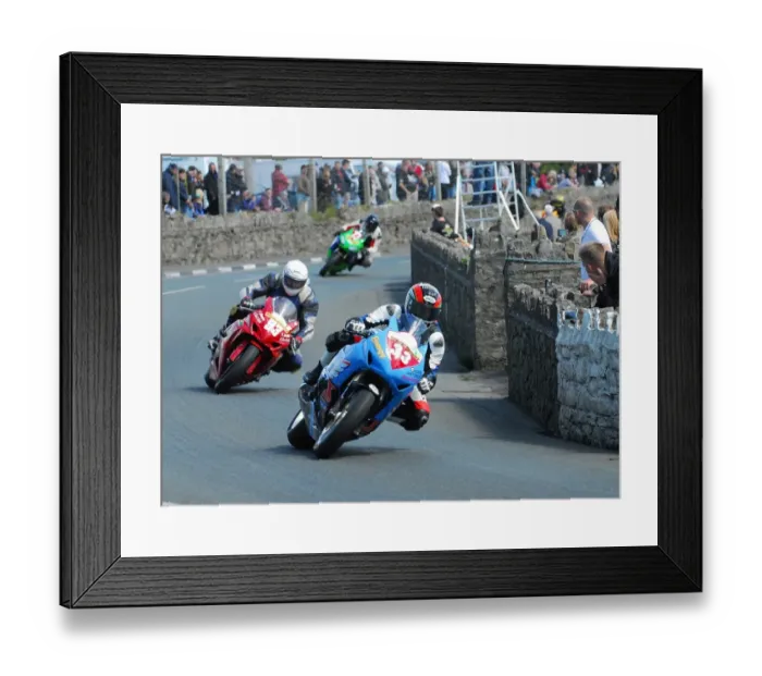 Framed Print : Gavin Lupton (Honda) 2016 Southern 100 Framed Print : Gavin Lupton (Honda) 2016 Southern 100