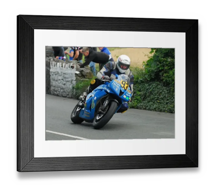 Framed Print : Paul Cranston (Honda) 2016 Southern 100 Framed Print : Paul Cranston (Honda) 2016 Southern 100