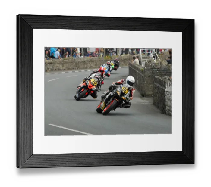 Framed Print : Adam McLean (Triumph) 2016 Southern 100 Framed Print : Adam McLean (Triumph) 2016 Southern 100
