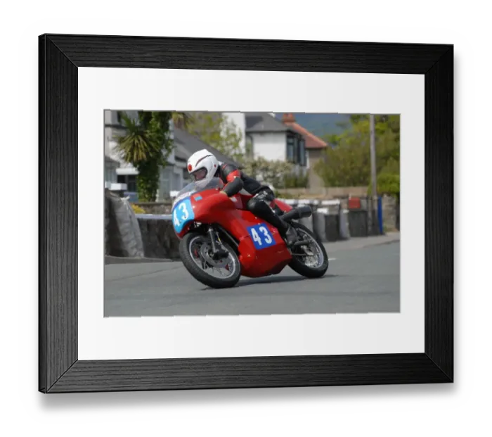 Framed Print : Keith Dixon (Seeley) 2007 Pre TT Classic Framed Print : Keith Dixon (Seeley) 2007 Pre TT Classic