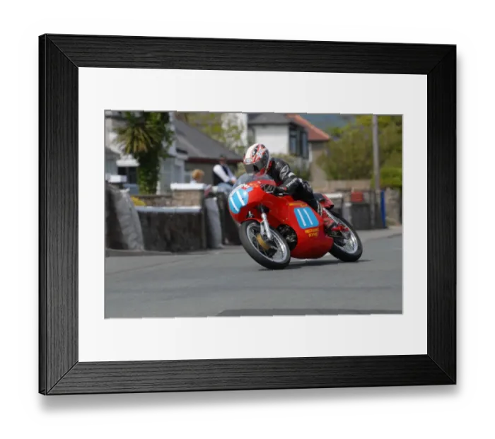 Framed Print : Paul Dobbs (Aermacchi) 2007 Pre TT Classic Framed Print : Paul Dobbs (Aermacchi) 2007 Pre TT Classic