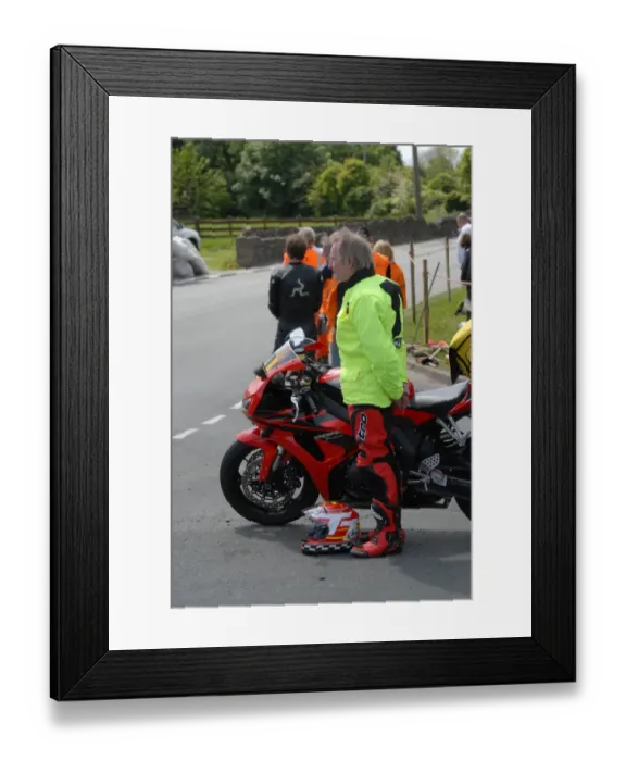 Framed Print : Dick Cassidy (Honda) 2007 Pre TT Classic Framed Print : Dick Cassidy (Honda) 2007 Pre TT Classic