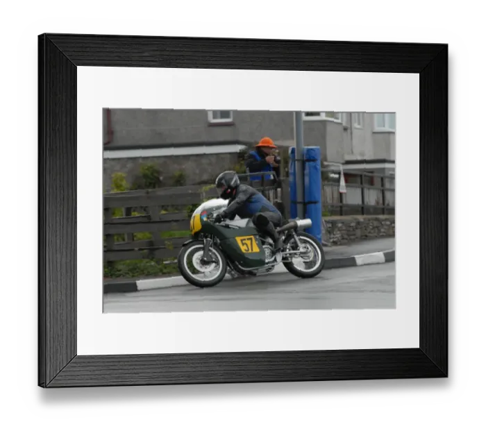 Framed Print : Andrew Gill (Matchless) 2007 Pre TT Classic Framed Print : Andrew Gill (Matchless) 2007 Pre TT Classic