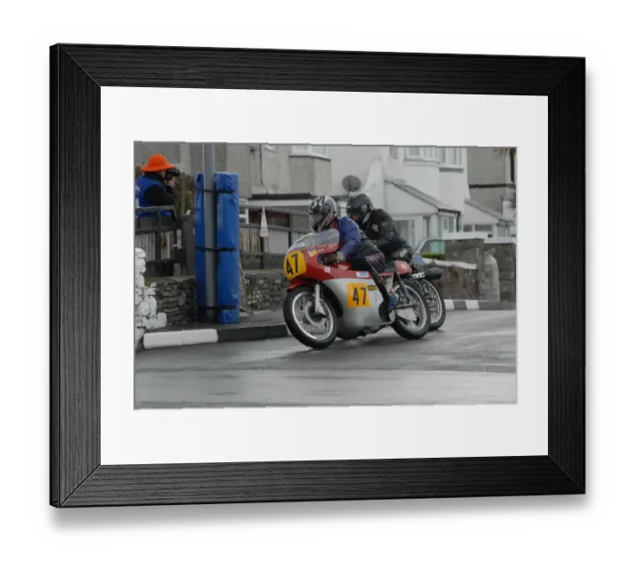 Framed Print : John Rimmer (Seeley G50) 2007 Pre TT Classic Framed Print : John Rimmer (Seeley G50) 2007 Pre TT Classic