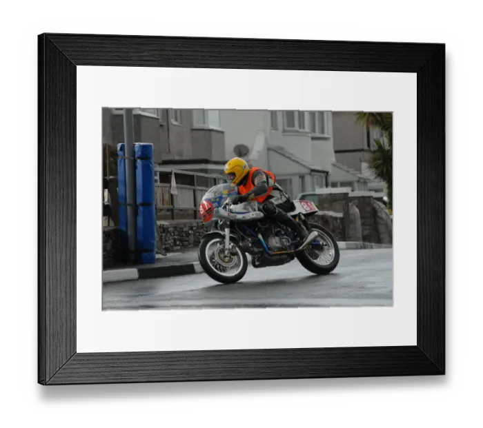 Framed Print : Olli Oltmanns (Ducati) 2007 Pre TT Classic Framed Print : Olli Oltmanns (Ducati) 2007 Pre TT Classic