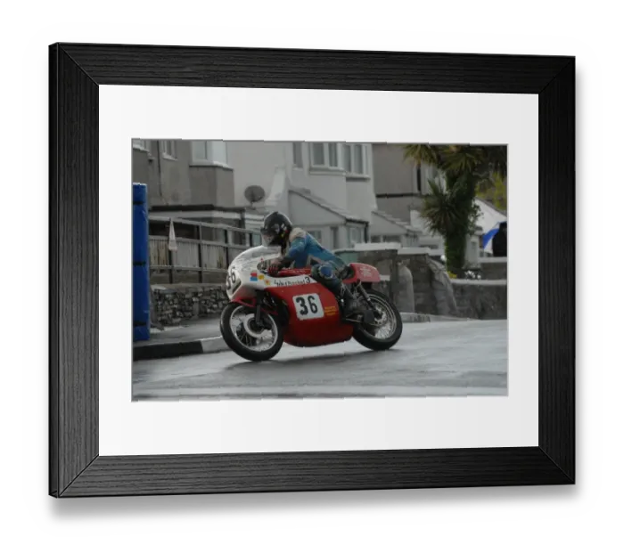 Framed Print : Alan Phillips (Rob North BSA) 2007 Pre TT Classic Framed Print : Alan Phillips (Rob North BSA) 2007 Pre TT Classic