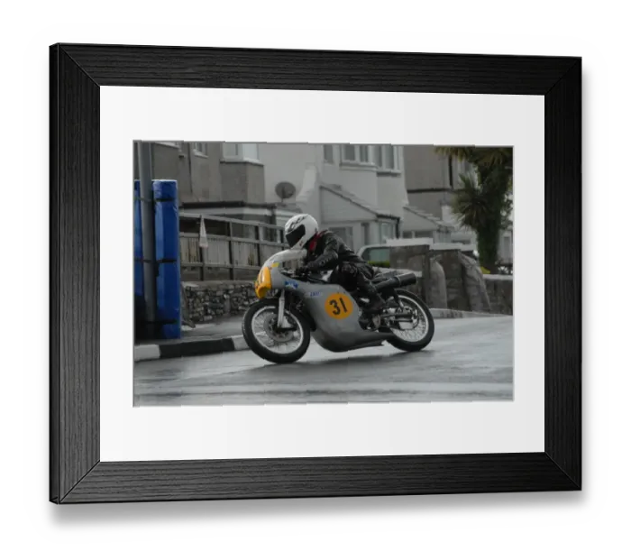 Framed Print : Brian Nichol (Seeley G50) 2007 Pre TT Classic Framed Print : Brian Nichol (Seeley G50) 2007 Pre TT Classic