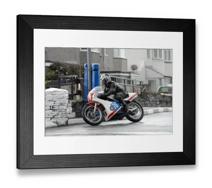 Framed Print : Dave Spencer (Yamaha) 2007 Pre TT Classic Framed Print : Dave Spencer (Yamaha) 2007 Pre TT Classic