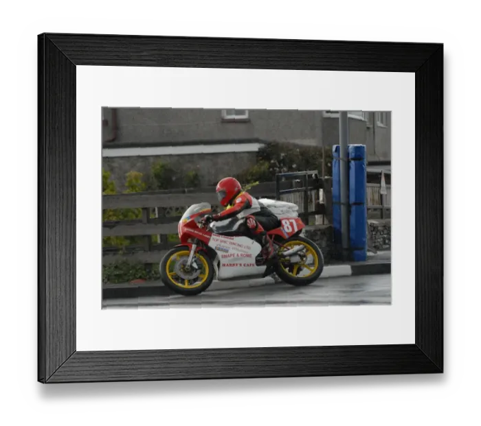 Framed Print : Roger Hurst (Yamaha) 2007 Pre TT Classic Framed Print : Roger Hurst (Yamaha) 2007 Pre TT Classic