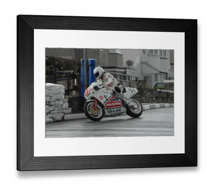 Framed Print : Peter Rubatto (Bimota) 2007 Pre TT Classic Framed Print : Peter Rubatto (Bimota) 2007 Pre TT Classic