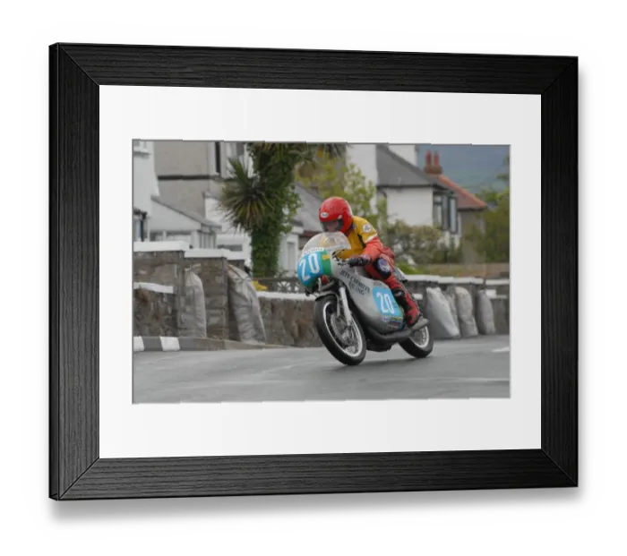 Framed Print : Peter Wakefield (Suzuki) 2007 Pre TT Classic Framed Print : Peter Wakefield (Suzuki) 2007 Pre TT Classic