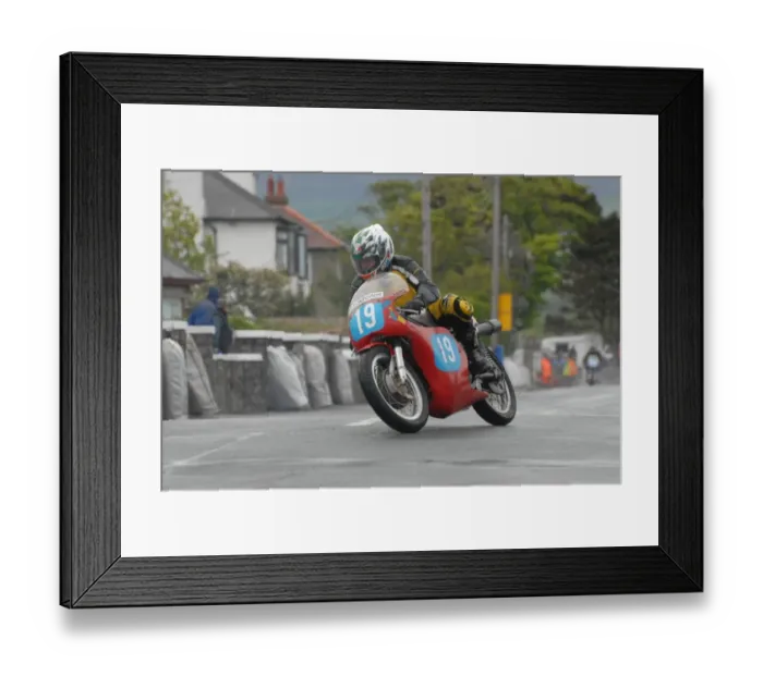 Framed Print : Meredydd Owen (Seeley 7R) 2007 Pre TT Classic Framed Print : Meredydd Owen (Seeley 7R) 2007 Pre TT Classic