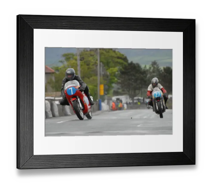 Framed Print : Dave Madsen-Mygdal (Honda) 2007 Pre TT Classic Framed Print : Dave Madsen-Mygdal (Honda) 2007 Pre TT Classic