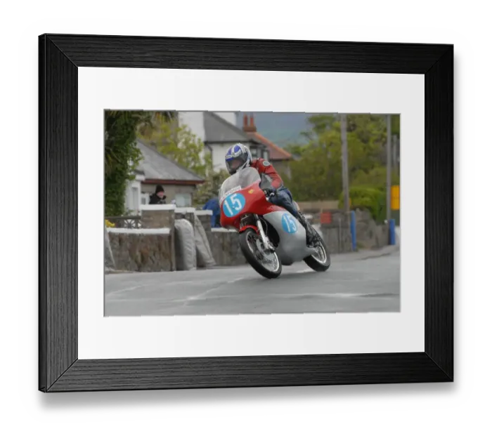 Framed Print : Rich Hawkins (Ducati) 2007 Pre TT Classic Framed Print : Rich Hawkins (Ducati) 2007 Pre TT Classic