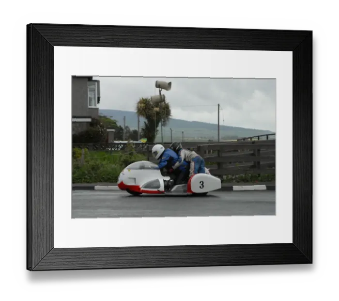 Framed Print : Dick Hawes & Tim Dixon (Busch BMW) 2007 Pre TT Classic Framed Print : Dick Hawes & Tim Dixon (Busch BMW) 2007 Pre TT Classic